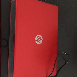 HP Red Laptop